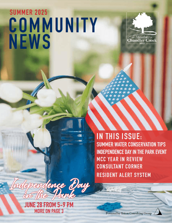 2025 Summer Newsletter - MCCMUD