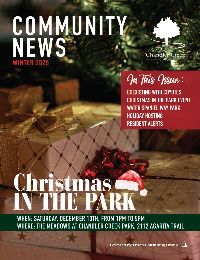 2025 Winter Newsletter - MCCMUD
