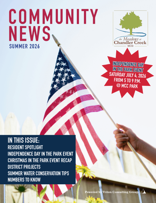 2026 Summer Newsletter - MCCMUD