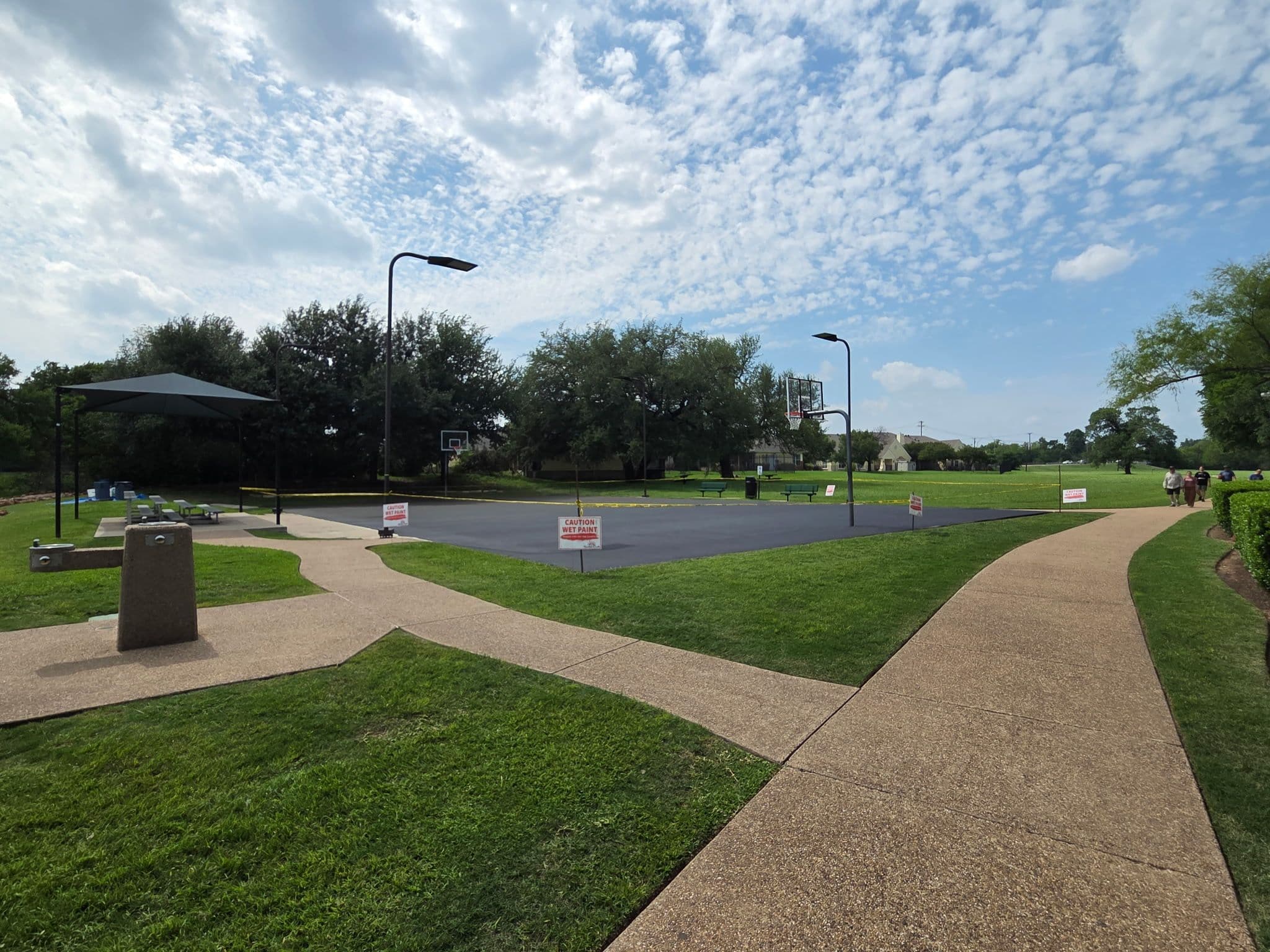 MCC Basketball Court Repainting